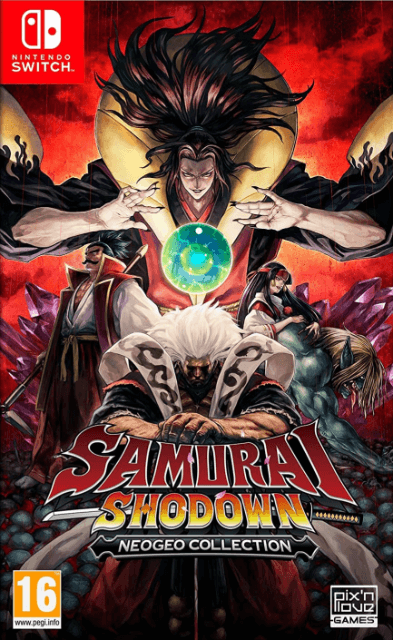 Samurai Spirits NeoGeo Collection box art for Nintendo Switch